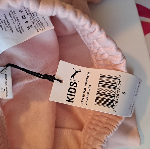Pans Puma  for girls size 6 color pink and white - Picture 6 of 6